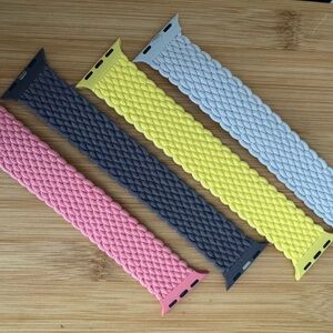 Colorful Braided Apple Watch Bands